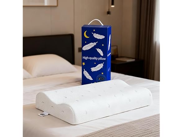 sleepwello Memory Foam Contour Pillow