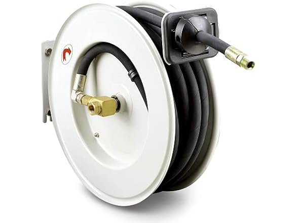 ReelWorks Oil Hose Reel Retractable 1/2" Inch x 50'