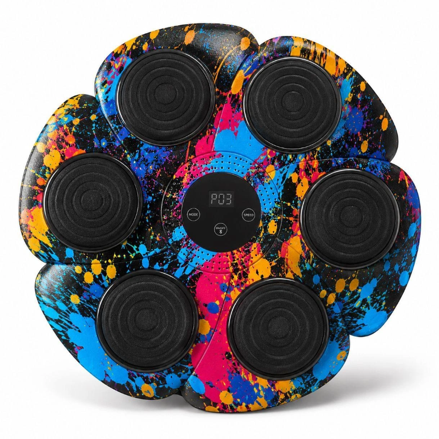 Smart Bluetooth Music Boxing Machine- Graffiti Splatter - Gallery 6