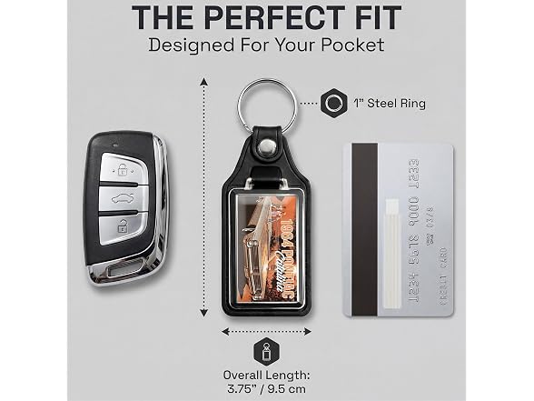 Brotherhood Car Key Chain for Pontiac - Ring