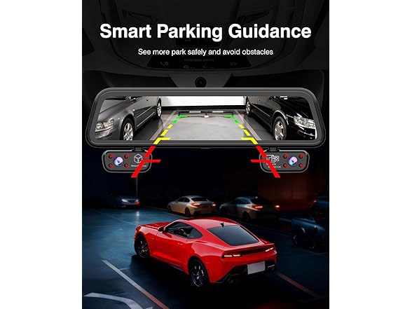 Sprleaf Rear View Mirror Camera