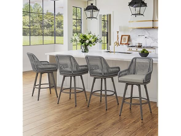 Cozyman BC2216026042741 outdoor bar stools (Open Box) - Gallery 3