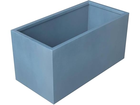 LeisureMod BP9 Bloom Planter Aged Concrete Planter
