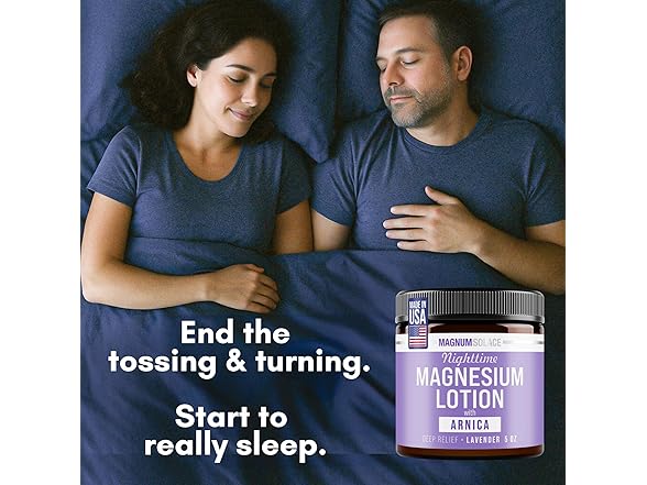 Magnum Solace Nighttime Magnesium Lotion