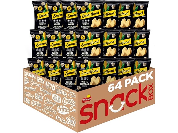 Smartfood White Cheddar Popcorn 1 oz 64 Pack