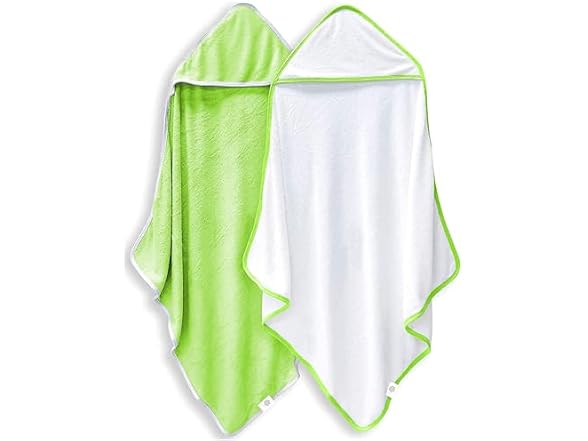 2 Pack Baby Bath Towel - Rayon Made