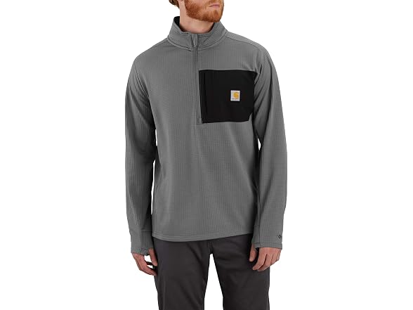 Carhartt Men (S) Force Relaxed Mock Neck T-shirt