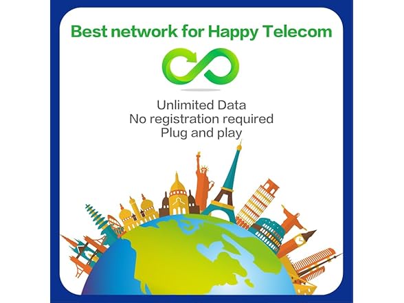 HAPPY TELECOM  Data Travel Sim Card