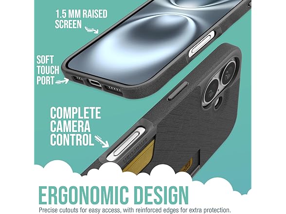 Smartish Smartish® iPhone 16 Plus Wallet Case - Wallet S