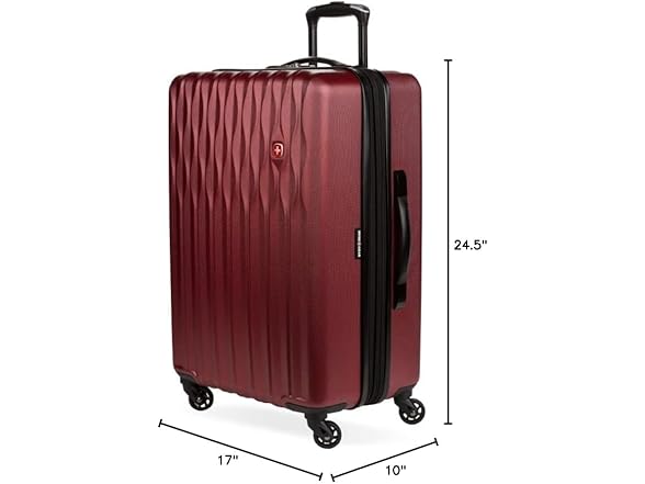SwissGear 8018 Expandable Luggage, Hard Shell