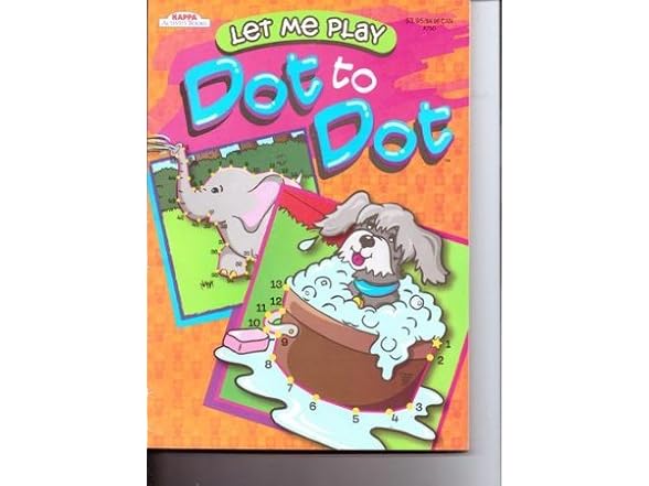 KAPPA BOOKS Color by Number Dot Assortment,