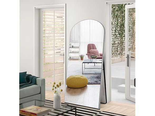 Trvone Arched Full Length Mirror, 59"x20"