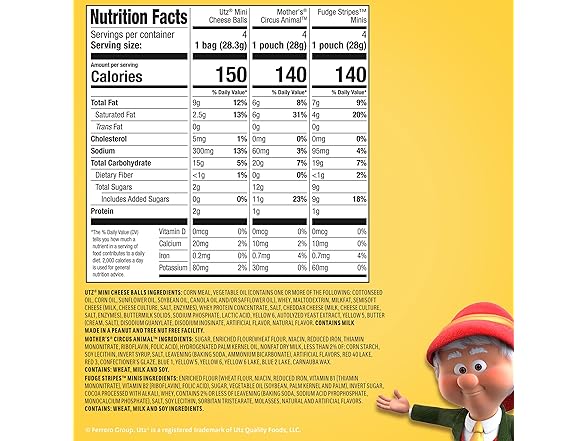 12CT Keebler, Cookies and Crackers, Variety Pack