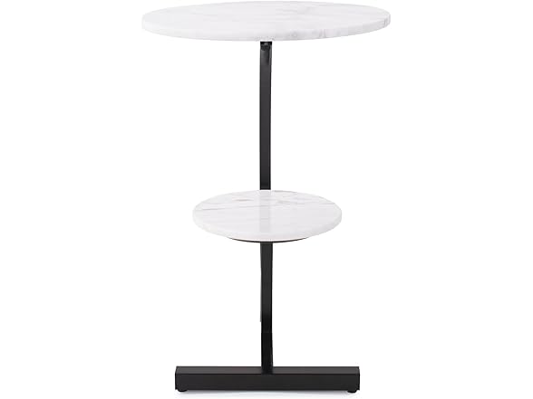 Howard Elliott Collection Tobin Drink Table Round White