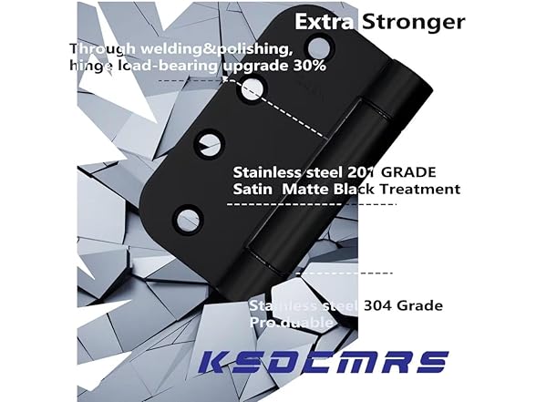 KSDCMRS Automatic Self-Closing Door Hinges