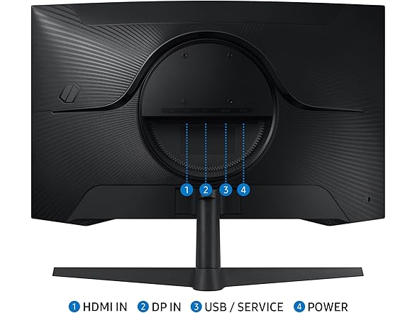 Samsung 32" QHD Curved Monitor | LS32CG550ENXZA