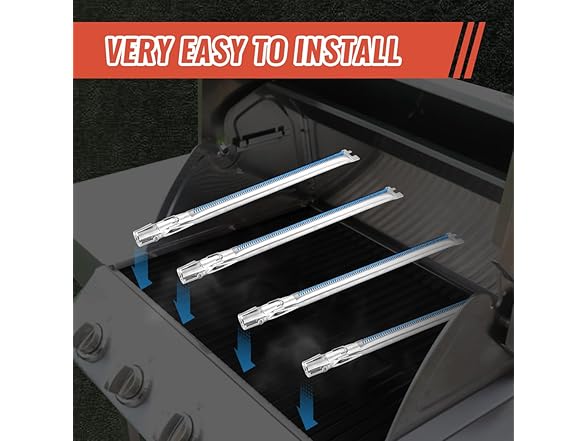 BTCDR 19.5" Grill Burner for Weber Genesis 30