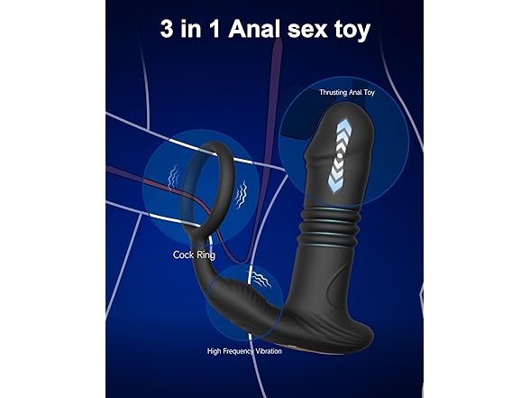 Anal Plug Sex Toy Vibrator for Men
