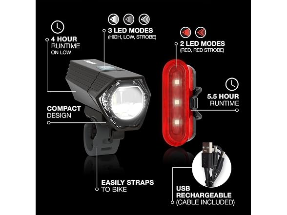 Energizer X400 Rechargeable Bike