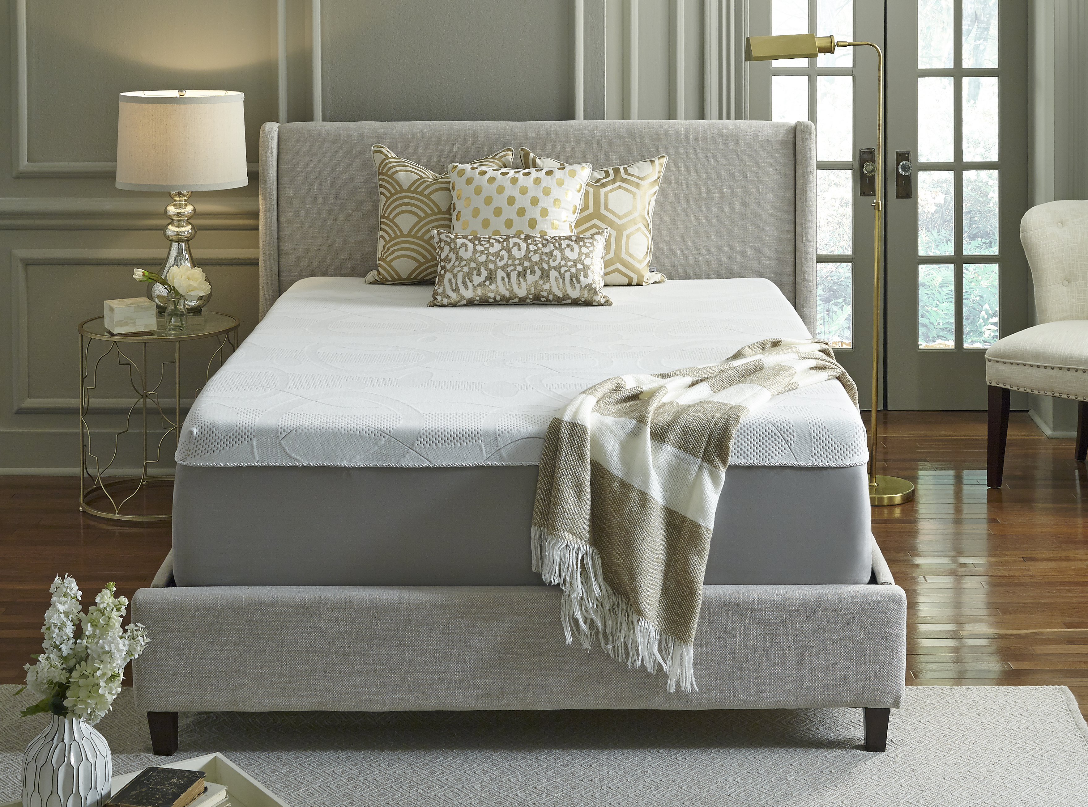 Luxury Gel 12" Gel Memory Foam Mattress - Gallery 15