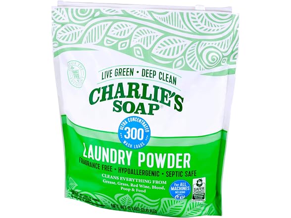 Charlies Soap Laundry Powder 300 Loads