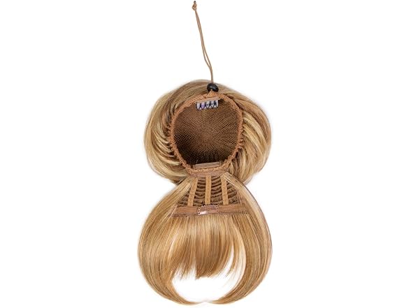 Hair u wear Hairdo Trendy Fringe and Bun Hairpiece