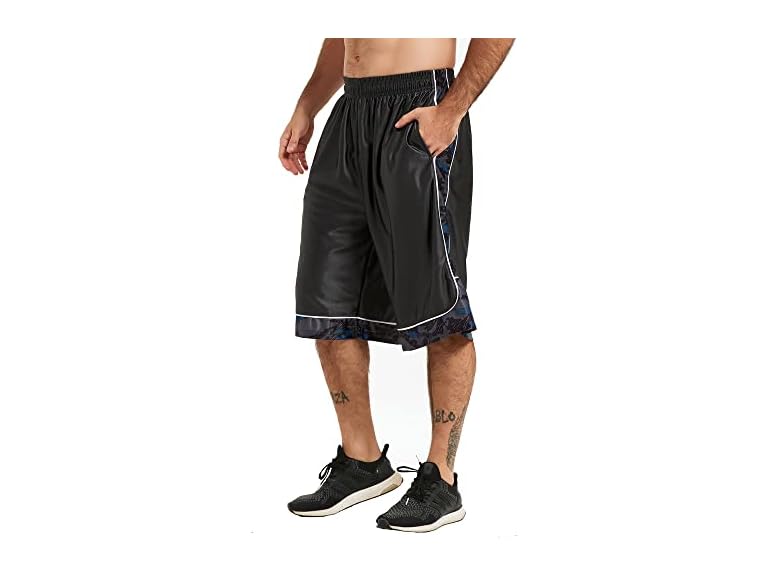 Men's 12" Long Basketball Shorts - Gallery 9