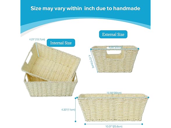 Sukkiri Homu Wicker Storage Basket with Liner