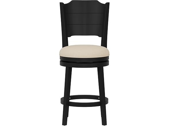 Hillsdale Clarion Swivel Stool, Black