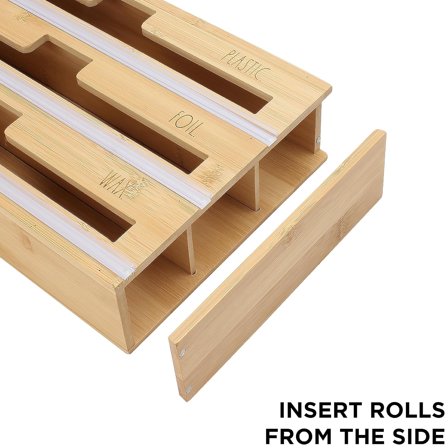 Bag Organizer For Kitchen Drawer (Bamboo) - Gallery 11