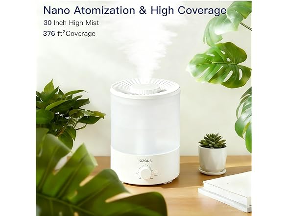 AZEUS 3.5L Cool Mist Ultrasonic Humidifier
