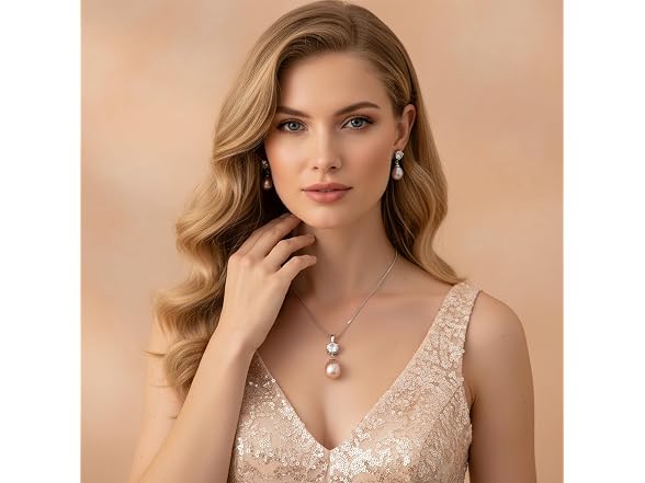 COYATE Freshwater Pearl Jewelry Set