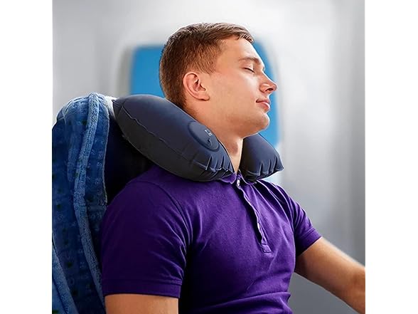 Lewis N. Clark Neckrest Inflatable Pillow