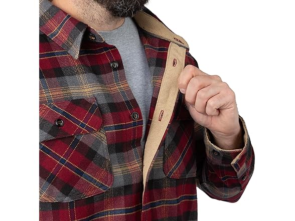 Field & Stream Mens Bismuth Acrylic Plaid Shirt