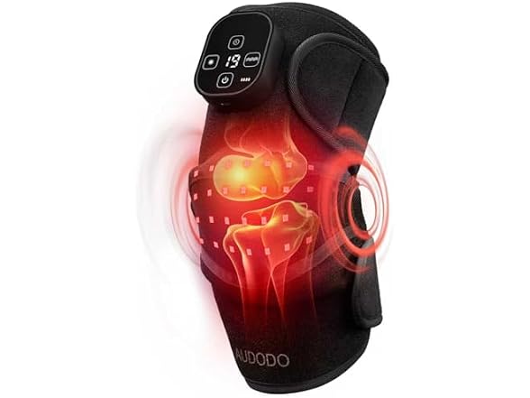 AUDODO Red Light Cordless Knee Massager