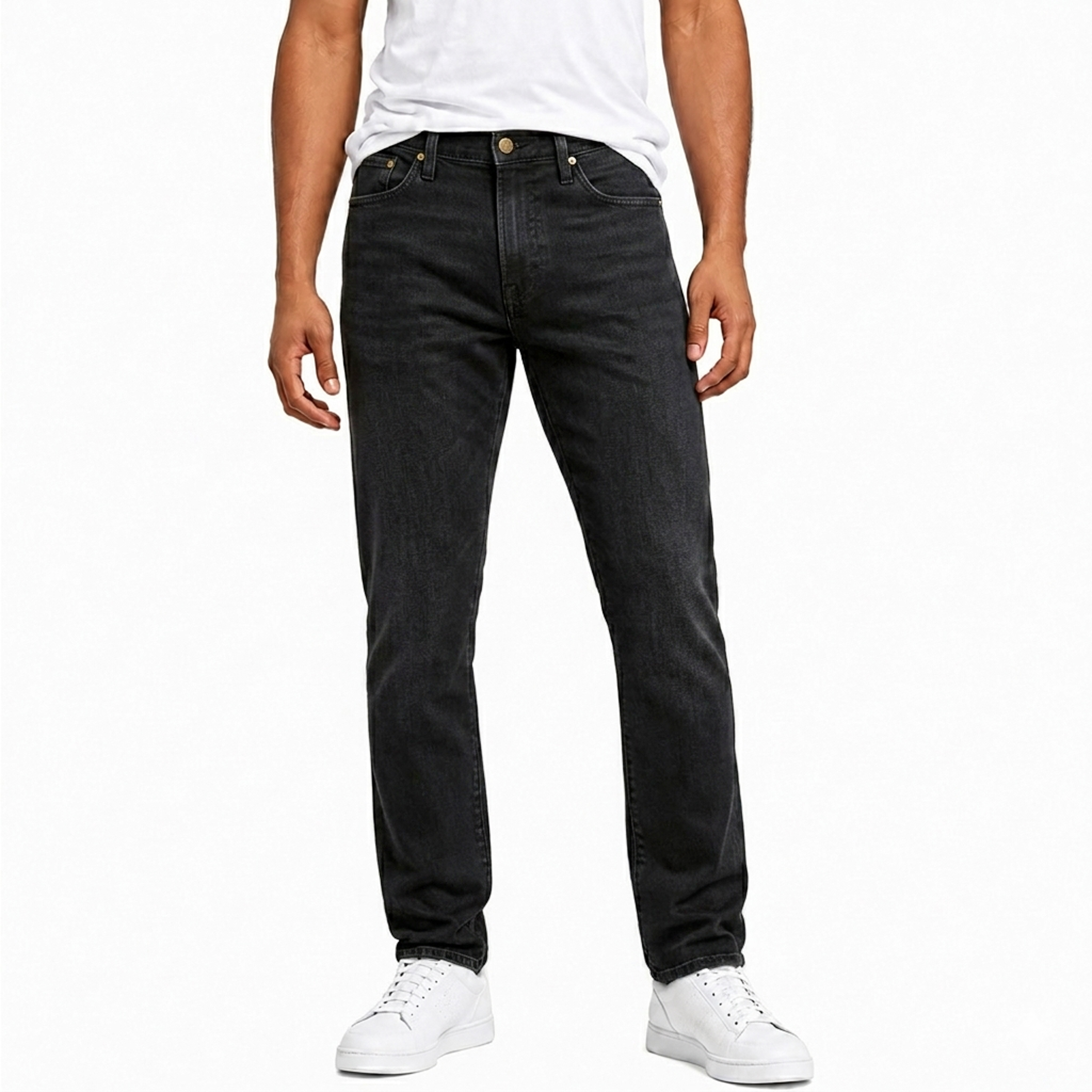 3Pk Mens Stretch Slim Straight Jeans - Gallery 14