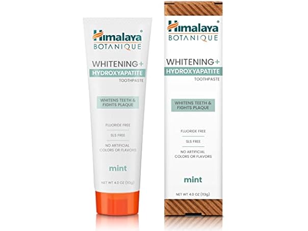 $6.99, Was $11.49, 39% Off! Himalaya Botanique Whitening Toothpaste 4 oz dealfomo