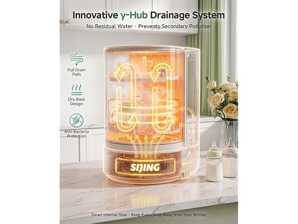 SIJING Baby Bottle Washer Sterilizer
