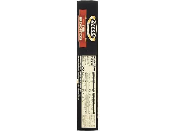 12PK Alessi Imported Breadsticks, Low Fat