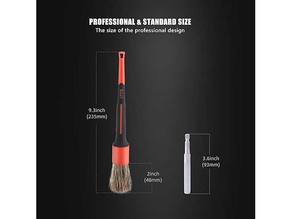 SPTA Car Detailing Brush Set 5pc