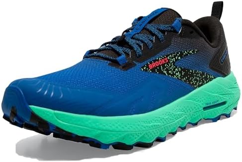 Brooks Cascadia 17 Men's Shoes Victoria Blue/Black/Spring Bud Size 9.5