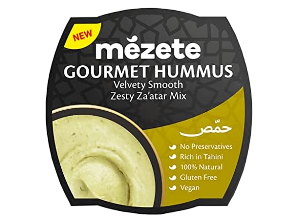 Mezete Zesty Za'Atar Hummus, 215 GR