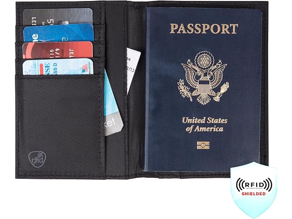 Travelon Rfid Blocking Passport Case Travel Wallet
