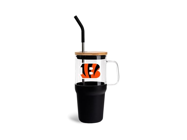 BENGALS Glass Tumbler (40oz)