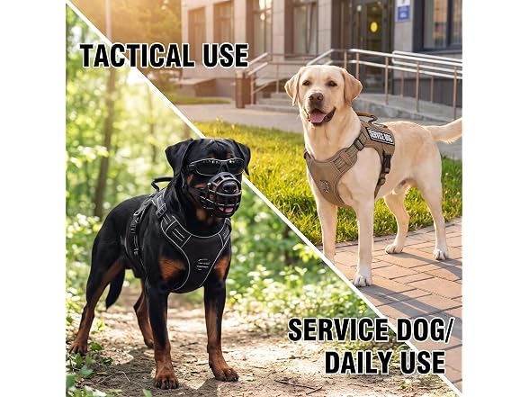 yimeis 3-in-1 Dog Vest Harness Leash