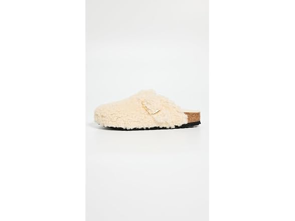 Birkenstock Women's Boston Big Buckle Teddy Clogs (11)