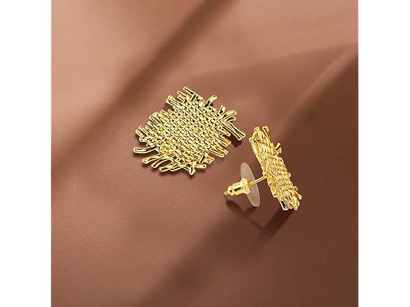 Z NEWDECO Statement Earrings