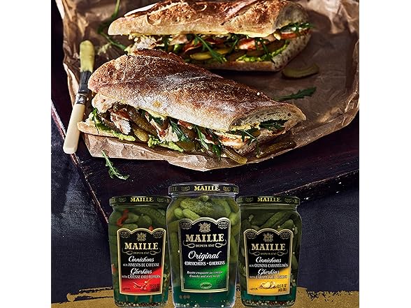 Maille Pickles Cornichons Original 13.5 oz