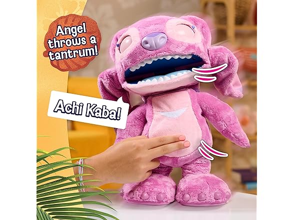 Disney Stitch Ultimate Angel Interactive 17" Plush Toy