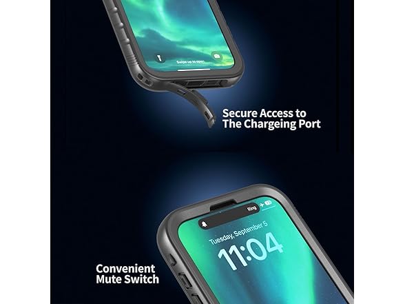 Waterproof Case for iPhone 15 Pro Max